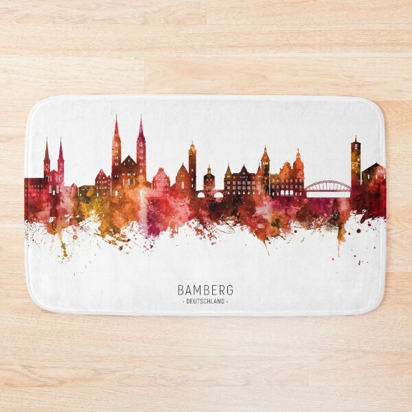 Item preview, Bamberg Germany Skyline designed and sold by ArtPrints.