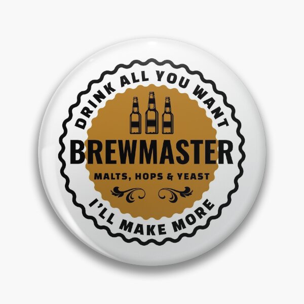Item preview, Brewmaster Saying / Home Brewer Quote / Beer Making Brew design designed and sold by CreatedByHeidi.