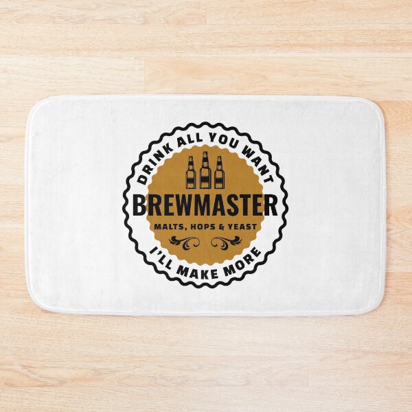 Item preview, Brewmaster Saying / Home Brewer Quote / Beer Making Brew design designed and sold by CreatedByHeidi.