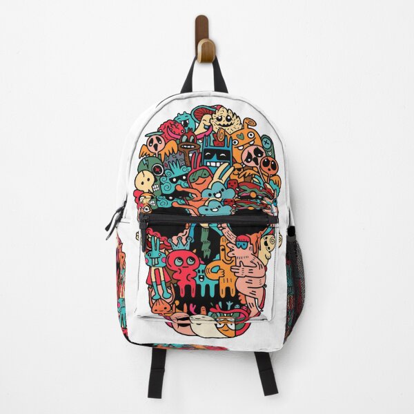 Item preview, Hand Drawn Skull Made Cute Monster designed and sold by Peekonet.