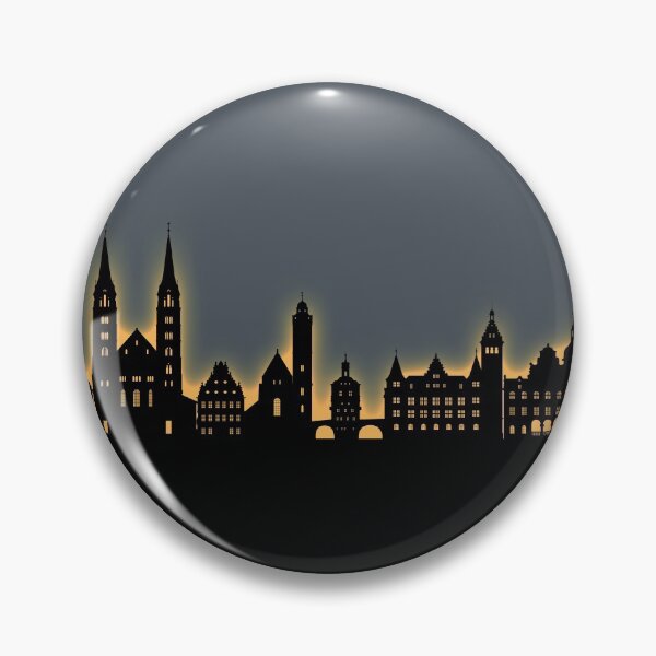 Item preview, Bamberg Germany Skyline designed and sold by ArtPrints.