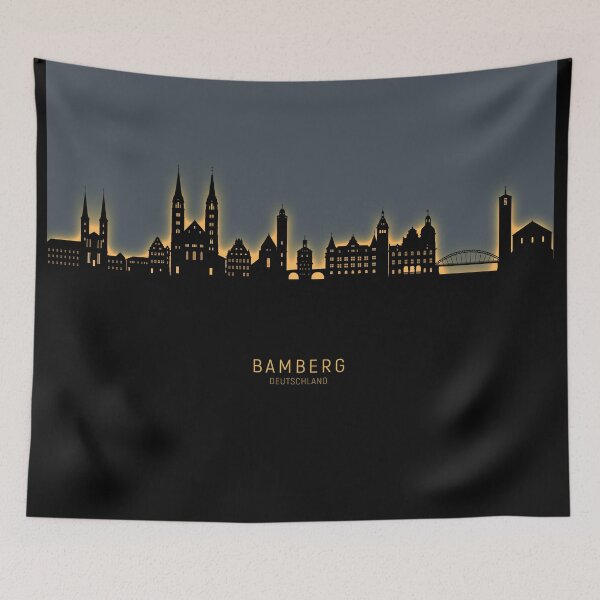 Item preview, Bamberg Germany Skyline designed and sold by ArtPrints.