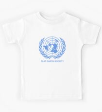 Flat Earth Society Kids Tee