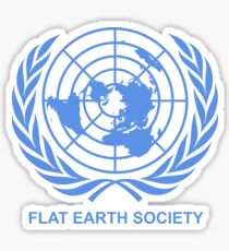 Flat Earth Society Sticker
