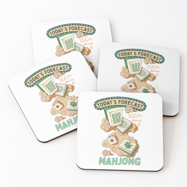 Item preview, Mahjong Tiles And Clouds Cartoon designed and sold by MrEddie10.