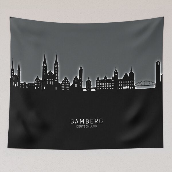 Item preview, Bamberg Germany Skyline designed and sold by ArtPrints.