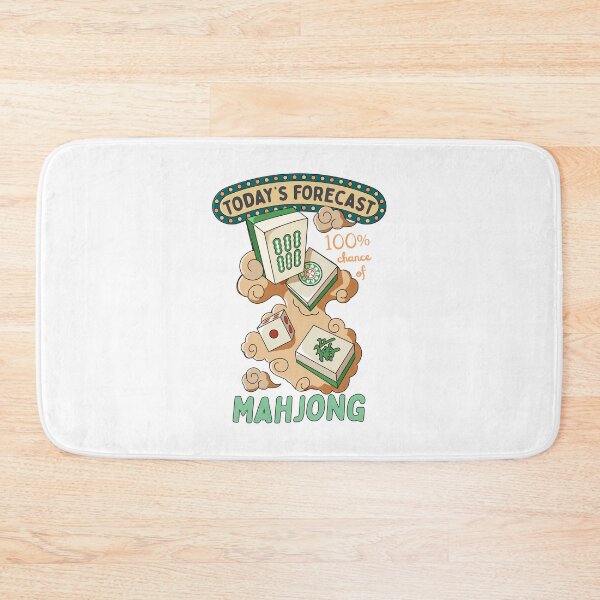 Item preview, Mahjong Tiles And Clouds Cartoon designed and sold by MrEddie10.
