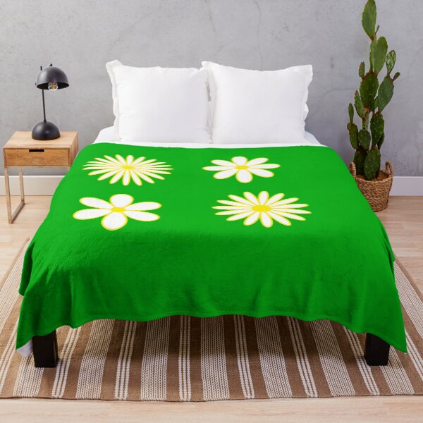 Item preview, 4 Pack of white daisy flowers  designed and sold by Yasmine khalifa.