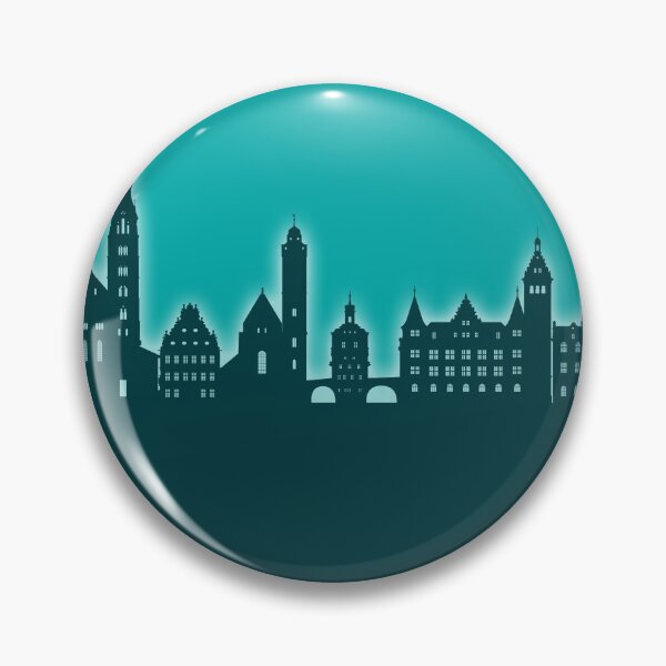Item preview, Bamberg Germany Skyline designed and sold by ArtPrints.