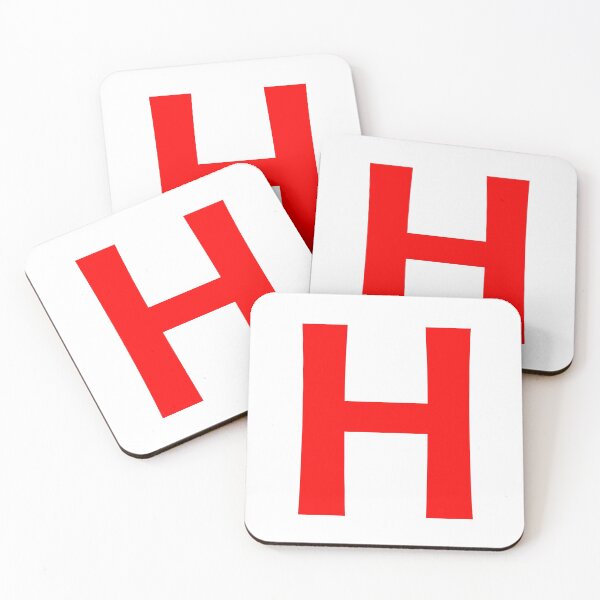 Item preview, Red color Letter H designed and sold by WECreations.