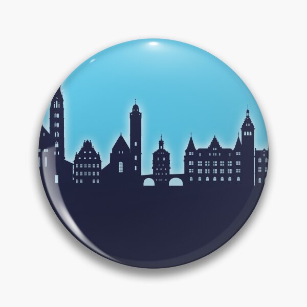 Item preview, Bamberg Germany Skyline designed and sold by ArtPrints.