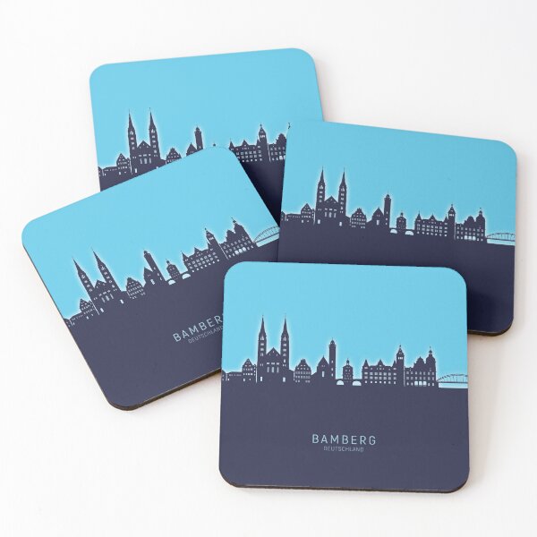 Item preview, Bamberg Germany Skyline designed and sold by ArtPrints.