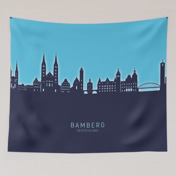 Item preview, Bamberg Germany Skyline designed and sold by ArtPrints.