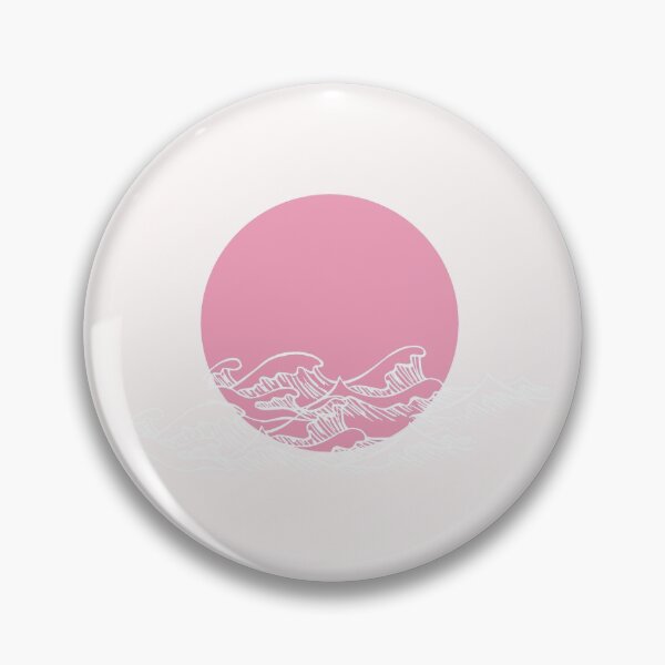 Item preview, Pink waves designed and sold by WallStreet Arts.