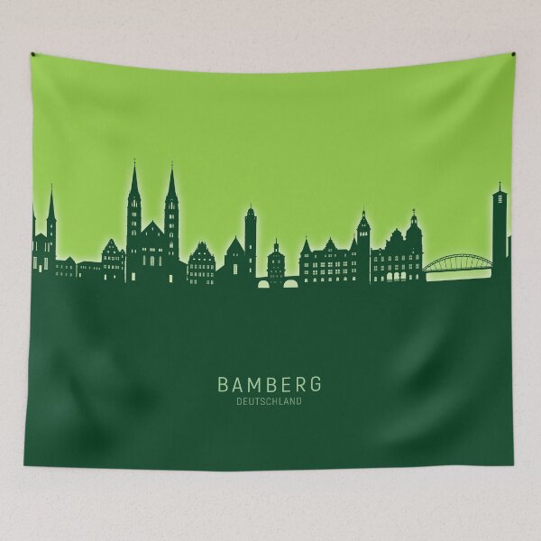 Item preview, Bamberg Germany Skyline designed and sold by ArtPrints.