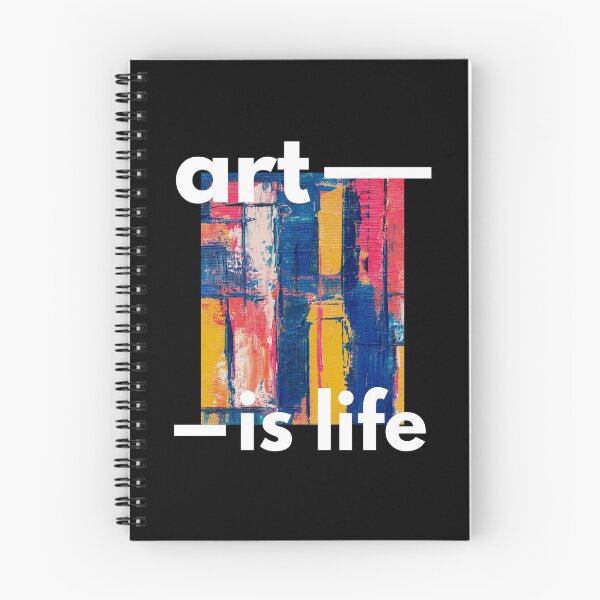 Item preview, Art is Life Colorful Design designed and sold by FunkyBranding.