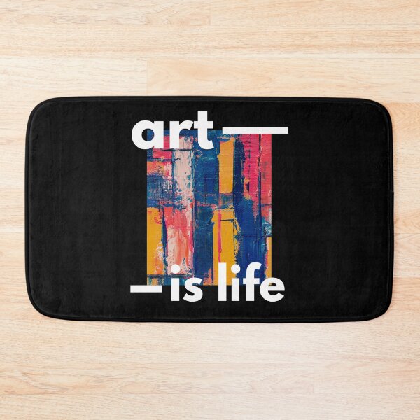 Item preview, Art is Life Colorful Design designed and sold by FunkyBranding.