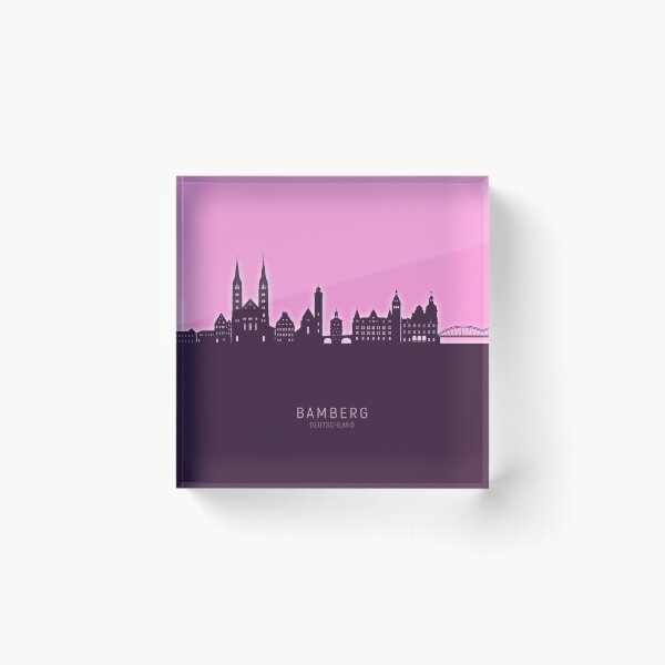 Item preview, Bamberg Germany Skyline designed and sold by ArtPrints.