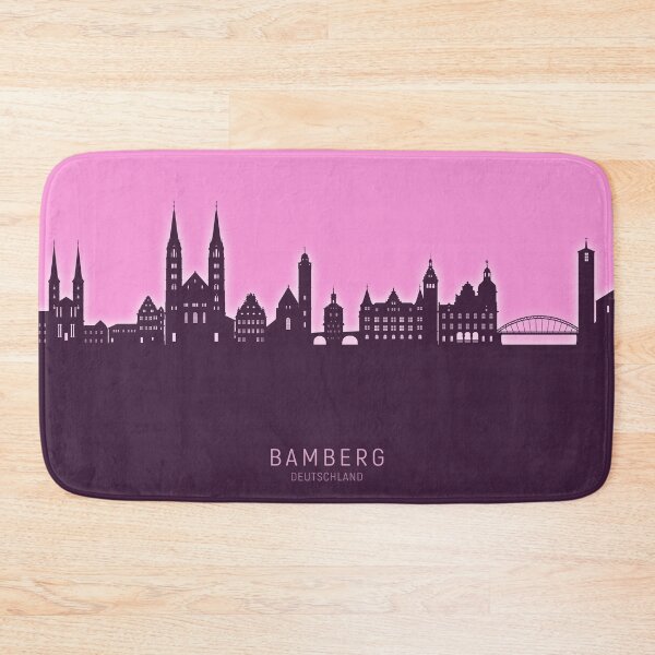 Item preview, Bamberg Germany Skyline designed and sold by ArtPrints.