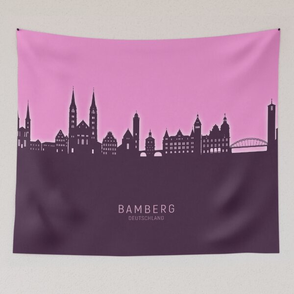 Item preview, Bamberg Germany Skyline designed and sold by ArtPrints.