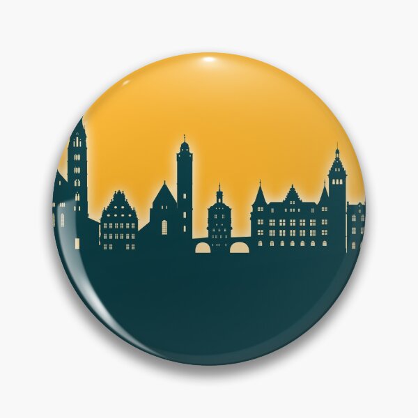 Item preview, Bamberg Germany Skyline designed and sold by ArtPrints.