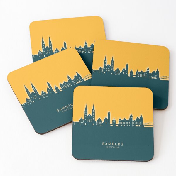 Item preview, Bamberg Germany Skyline designed and sold by ArtPrints.