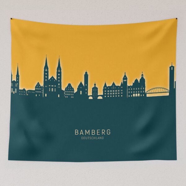 Item preview, Bamberg Germany Skyline designed and sold by ArtPrints.