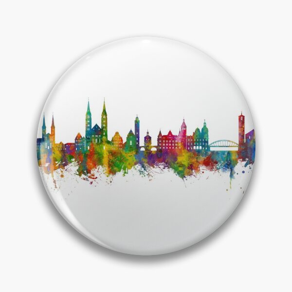 Item preview, Bamberg Germany Skyline designed and sold by ArtPrints.