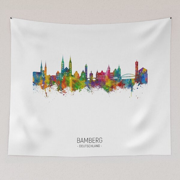 Item preview, Bamberg Germany Skyline designed and sold by ArtPrints.