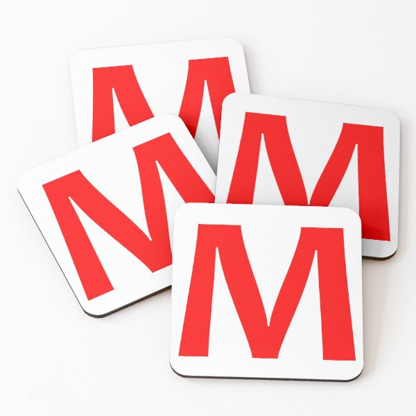 Item preview, Red color Letter M designed and sold by WECreations.