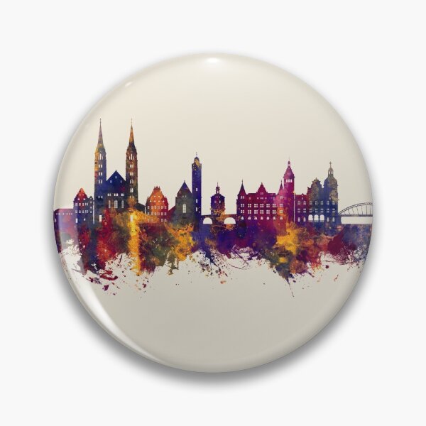 Item preview, Bamberg Germany Skyline designed and sold by ArtPrints.