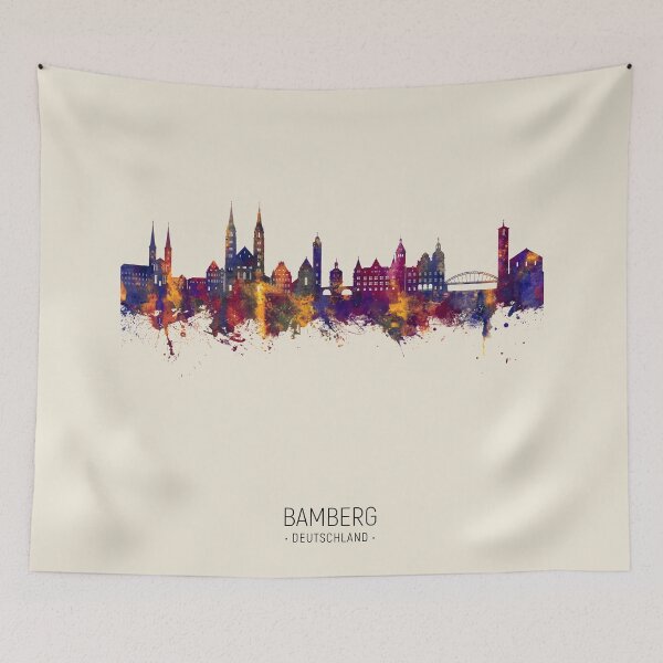 Item preview, Bamberg Germany Skyline designed and sold by ArtPrints.