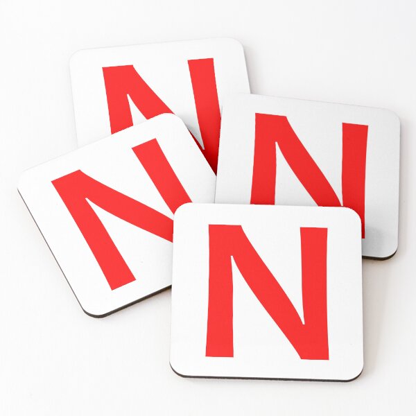 Item preview, Red color Letter N  designed and sold by WECreations.