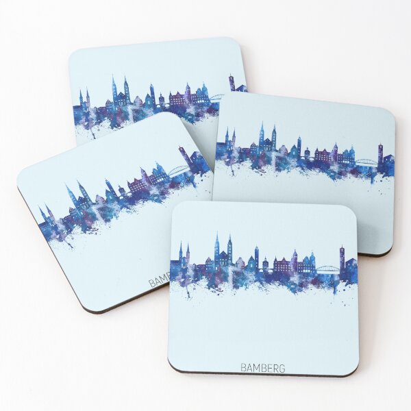 Item preview, Bamberg Germany Skyline designed and sold by ArtPrints.