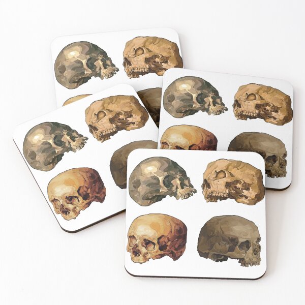 Item preview, Skulls of Pieter Claesz (1597-1660) designed and sold by MadelineBArt.