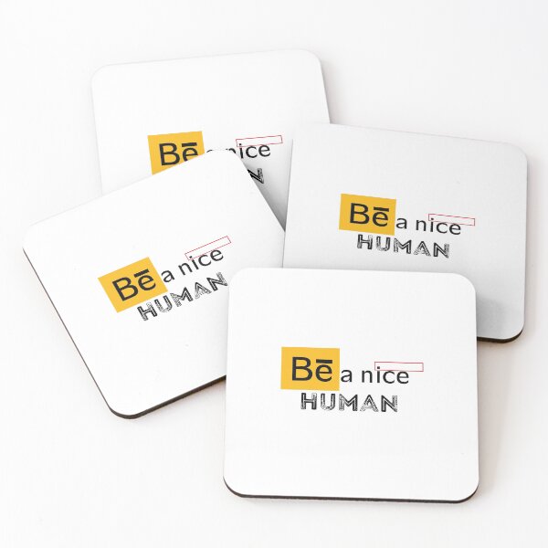 Item preview, Be a nice human typography t-shirt  designed and sold by KARTICK DUTTA.