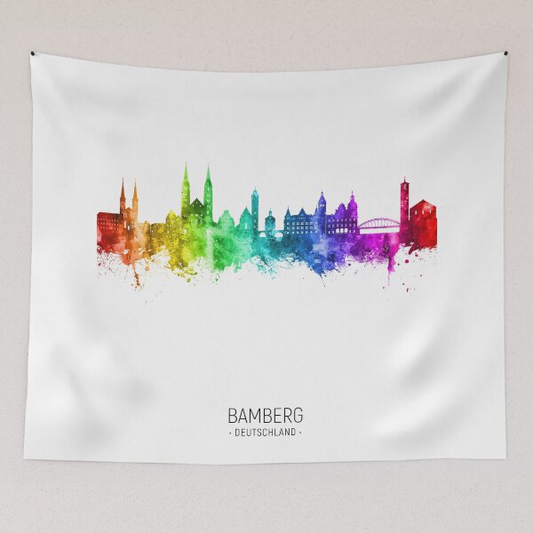 Item preview, Bamberg Germany Skyline designed and sold by ArtPrints.