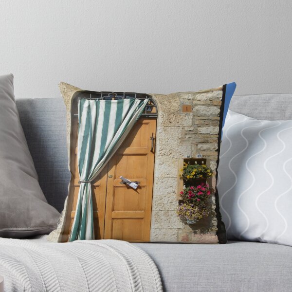 Item preview, Beautiful door with curtain from Assisi. designed and sold by oanaunciuleanu.