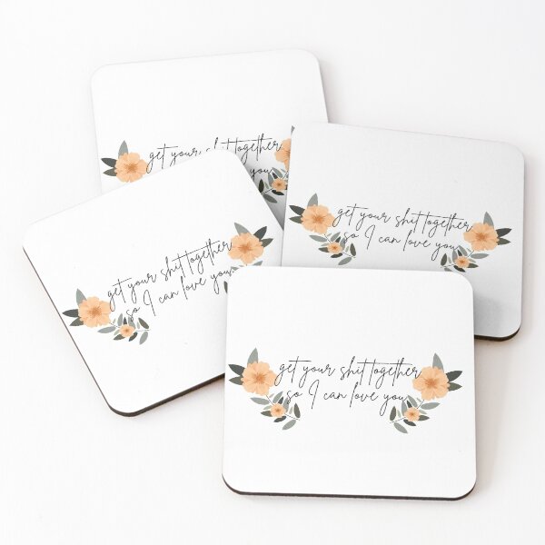Item preview, Get Your Shit Together So I Can Love You / Taylor Swift  designed and sold by kindtoearth.