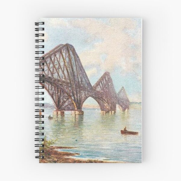 Item preview, Vintage Illustration of The Forth Bridge, Queensferry designed and sold by yourscotland.