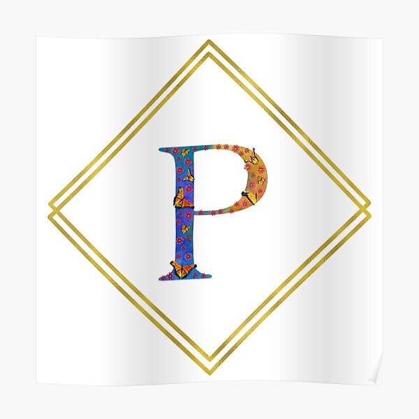 Initial Name P Posters Redbubble
