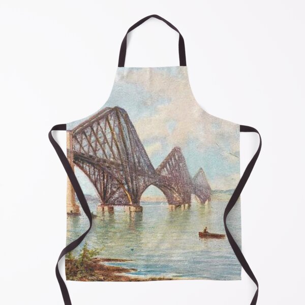 Item preview, Vintage Illustration of The Forth Bridge, Queensferry designed and sold by yourscotland.