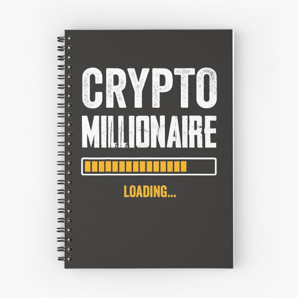 Item preview, Crypto Millionaire Loading Funny Crypto Investor Dad Trader designed and sold by maverickbott.