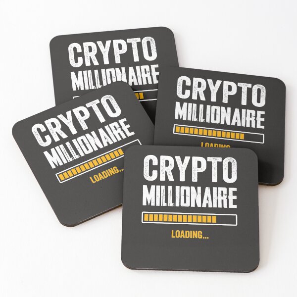 Item preview, Crypto Millionaire Loading Funny Crypto Investor Dad Trader  designed and sold by maverickbott.