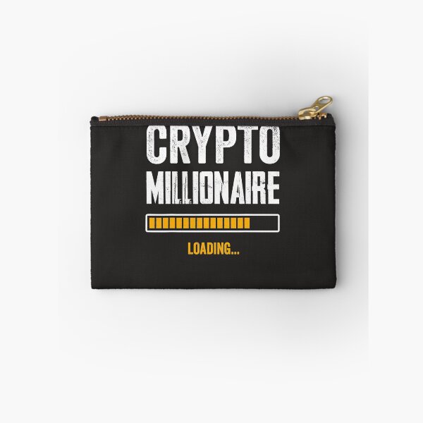 Item preview, Crypto Millionaire Loading Funny Crypto Investor Dad Trader  designed and sold by maverickbott.