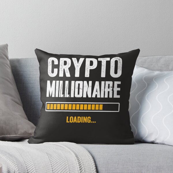 Item preview, Crypto Millionaire Loading Funny Crypto Investor Dad Trader  designed and sold by maverickbott.