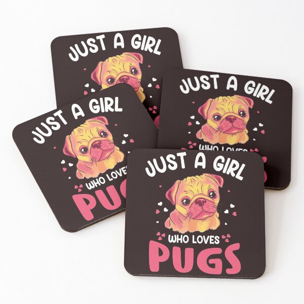 Item preview, Pug Lover Girls Pugs designed and sold by Shirtcaesar.
