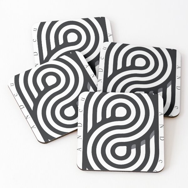 Item preview, Black And White Curve Arts designed and sold by GENUINEPRODUCT.