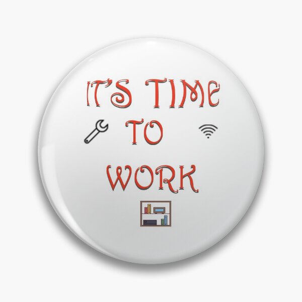 Item preview, it's time to work designed and sold by KLSproduct.