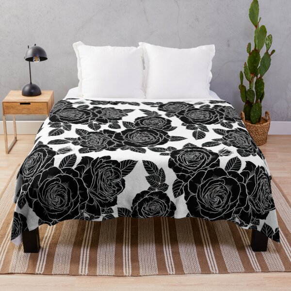 Item preview, Black Rose Pattern, Black Rose Seamless Pattern, Black Rose Pattern Design designed and sold by graphic-genie.